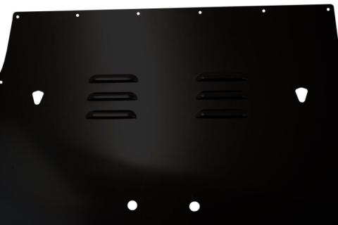Jeep TJ Hood Louver 97-02 Jeep Wrangler Black Fishbone Offroad