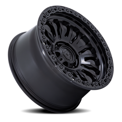 Aluminum Wheels 20X10 Rincon SBL FC857MB 8 On 170 Matte Black/Gloss Black Lip 125.1 Bore -18 Offset Fuel Off Road Wheels