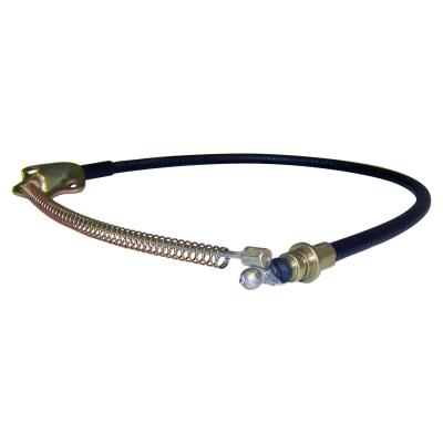 Left Rear Parking Brake Cable for 76-78 Jeep CJ-5, CJ-7 w/ 11 Inch Brakes, 30.5 Inch Crown Automotive