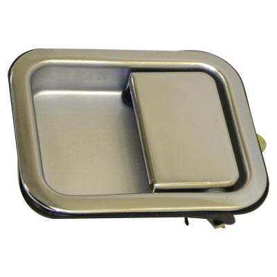 Exterior Chrome Door Handle for 81-86 CJs and All YJs &amp; TJs w/ Full Steel Doors Crown Automotive