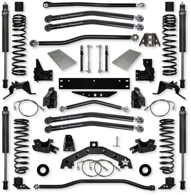 3.5 Inch X Factor X2 Long-Arm Suspension System for Jeep Wrangler JKU With IFP Shocks Rock Krawler