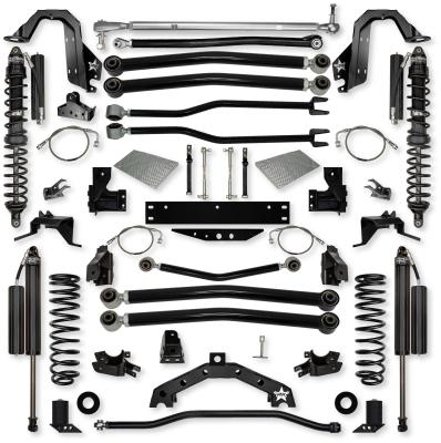 4.5 Inch Adventure X2 Coilover Long-Arm Suspension System For Jeep Wrangler JKU Comp Stage 1 Rock Krawler