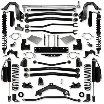 4.5 Inch Adventure X2 Coilover Long-Arm Suspension System For Jeep Wrangler JKU Stage 2 Rock Krawler