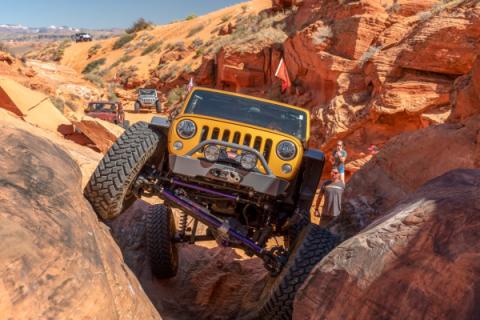 4.5 Inch Rockzilla Suspension System w/ Fast CD Adjuster Coilovers For Jeep Wrangler JKU Rock Krawler