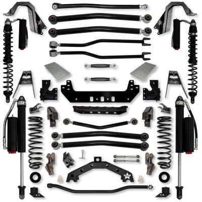 3.5 Inch Adventure X2 Coilover No Limits Long-Arm Suspension System for Jeep Wrangler JLU 392 Models Comp Stage 1 Comp Stage 2 Rock Krawler