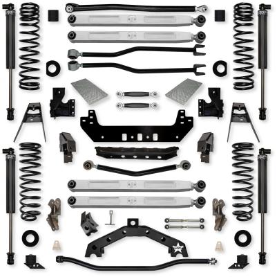 3.5 Inch Adventure X2 Pro Elite Long-Arm Suspension System for Jeep Wrangler JLU 392 Models With IFP Shocks Rock Krawler