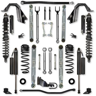 3.5 Inch X-Factor Pro Elite Coilover Mid-Arm Suspension System for Jeep Wrangler JLU Gas Models Comp Stage 1 Rock Krawler