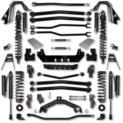 4.5 Inch Adventure X2 Coilover No Limits Long-Arm Suspension System for Jeep Wrangler JL Gas Models Comp Stage 1 Rock Krawler