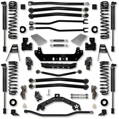 4.5 Inch Adventure X2 No Limits Long-Arm Suspension System for Jeep Wrangler JLU 392 Models With IFP Shocks Rock Krawler