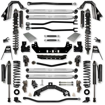 4.5 Inch Adventure X2 Pro Elite Coilover No Limits Long-Arm Suspension System for Jeep Wrangler JL Gas Models Comp Stage 1 Rock Krawler