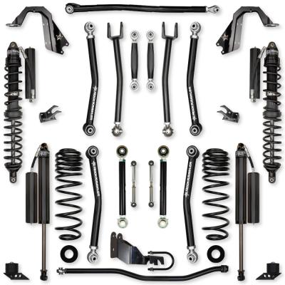 4.5 Inch X-Factor No Limits Mid-Arm Suspension System for Jeep Wrangler JLU 4XE Models Comp Stage 1 Rock Krawler