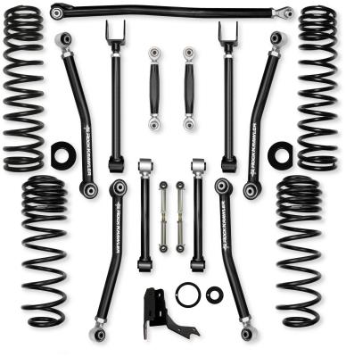 2.0 Inch Adventure X No Limits Mid-Arm Suspension System for Jeep Gladiator JT Diesel With No Shocks Rock Krawler