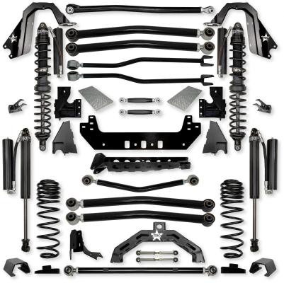3.0 Inch Adventure X2 Coilover No Limits Long-Arm Suspension System for Jeep Gladiator JT Gas Models Comp Stage 1 Rock Krawler