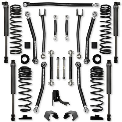 3.0 Inch X-Factor No Limits Mid-Arm System for Jeep Gladiator JT Rubicon Diesel Models With IFP Shocks Rock Krawler