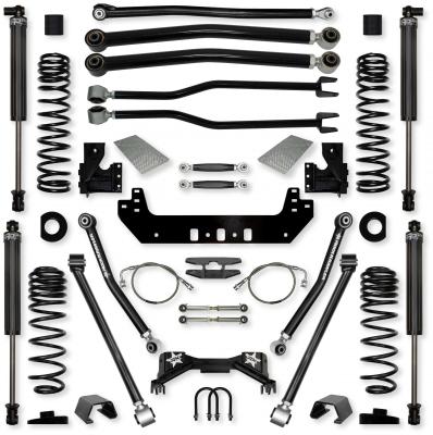 4.5 Inch Silverback No Limits Long-Arm Suspension System for Jeep Gladiator Gas Models With IFP Shocks Rock Krawler