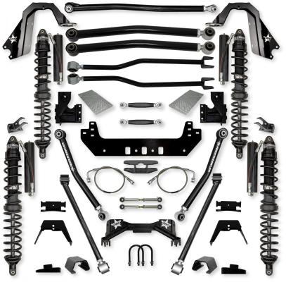 4.5 Inch Silverback Coilover No Limits Long-Arm Suspension System for Jeep Gladiator Gas Models Trail Runner System Stage 1 Rock Krawler