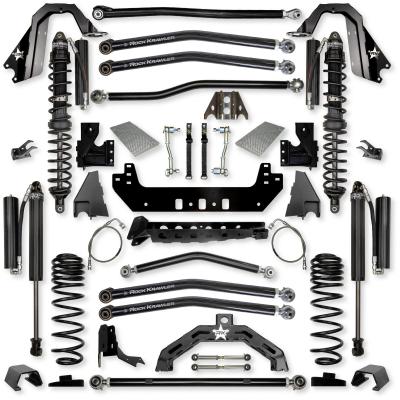 4.5 Inch X-Factor X2 Coilover Long-Arm Suspension System for Jeep Gladiator JT Diesel Models Comp Stage 1 Rock Krawler