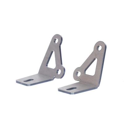 A-Pillar Light Mount Brackets for Jeep CJ/YJ Raw Motobilt