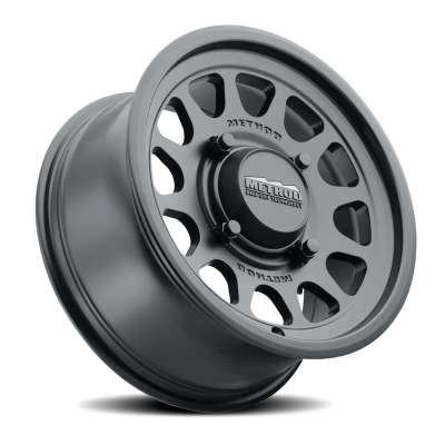 Aluminum Wheels 15x7 MR414 Bead Grip UTV Bolt Pattern 4 On 156 Offset 38 Lip Size 0.79 Matte Black MB Method