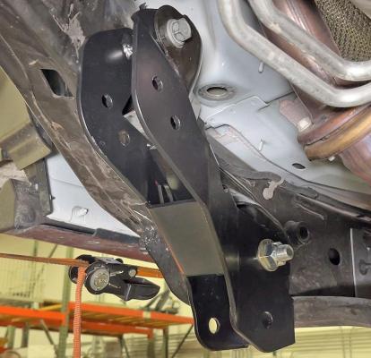 JL/JT Geometry Correction Frame Brackets for Front Control Arms RockJock 4X4