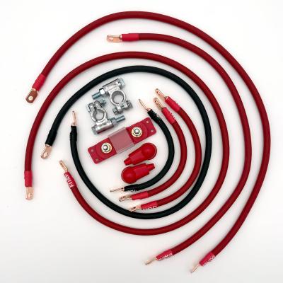 2005-2010 Jeep Commander XK Battery Cable Kit 5.7 Liter 2 Gauge Battery Cable Big7Kits