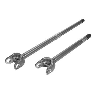 Chromoly Front Axle Kit For Jl/Jt Rubicon Dana 44 32 Spline W/Fad Delete D44 JL &amp; Jt Rubicon 32 Spline 4340 Front Axle Kit Fad Delete W/ 7166 U/Joint Wide Trac Only Yukon Gear
