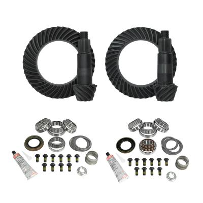 Re-Gear And Install Kit Dana 44 Front &amp; Rear Jeep Jl/Jt Rubicon 4.88 JL &amp; Jt Rubicon D44 (M220) Rear/ D44 (M210) Front 4.88 Ratio Complete Gear/Kit Package Yukon Gear