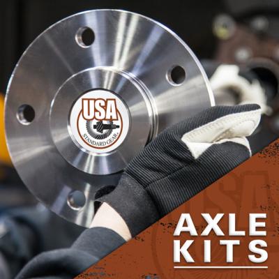 Rear Axle Kit Fits Dana M35 Diff 27 Spline Right Hand W/Abs 30.34 Inch Long USA Standard