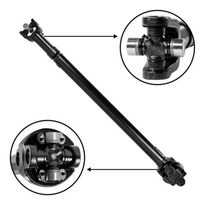 New Front Driveshaft For Wrangler, 38-1/4 Inch Center To Center USA Standard