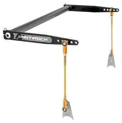 Antirock Sway Bar Kit Universal 39 1/2 Inch Bar 20 Inch Steel Arms RockJock 4x4