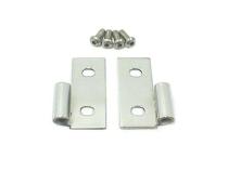 Door Hinge Kit Lower Stainless Steel 76-06 Jeep CJ/Wrangler YJ/TJ Rugged Ridge