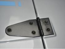 Hood Hinge Black 76-95 Jeep CJ/Wrangler YJ Rugged Ridge