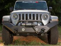Spartan Bumper Overrider Front 18-Present Jeep Wrangler / 20-Present Gladiator Rugged Ridge