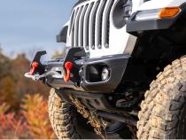 Arcus Front Bumper W/ Winch Tray &amp;amp; Tow Hooks 18-Present Jeep Jl/Jt Rugged Ridge