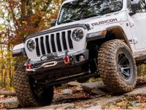 Arcus Front Bumper W/ Winch Tray &amp;amp; Tow Hooks 18-Present Jeep Jl/Jt Rugged Ridge
