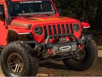Venator Front Bumper Overrider 18-Present Jeep Wrangler Jl Rugged Ridge