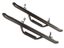 Spartan Nerf Bar Kit Textured Black 12-18 Jeep Wrangler JK 2 Door Rugged Ridge