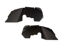 Aluminum Inner Fender Liners Black 07-18 Jeep Wrangler JK Rugged Ridge