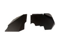 Aluminum Inner Fender Liners Black 07-18 Jeep Wrangler JK Rugged Ridge