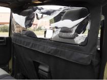 Windbreaker 07-18 Jeep Wrangler JKU 4 Door Rugged Ridge
