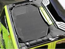 The Eclipse Sun Shade from Rugged Ridge Fits 07-18 Jeep Wrangler. Rugged Ridge