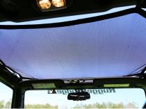 Eclipse Sun Shade Full Black Jeep Rugged Ridge