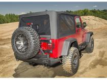 Montana Soft Top Black Diamond 97-06 Jeep Wrangler Unlimited LJ Rugged Ridge