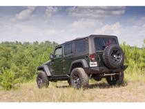 Montana Soft Top Black Diamond 07-09 Jeep Wrangler JKU 4 Door Rugged Ridge