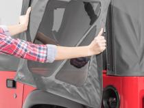 Jeep Replacement Hardware Top No Doorskins Tinted Glass For 97-06 Wrangler TJ MasterTwill MasterTop