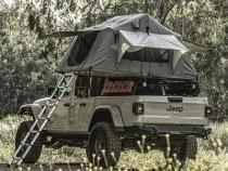 Gen2 Overlander Tent Open Size 95 Inch W x 56 Inch L x 51 Inch H Sleeps 2-3 Full Bed Size Smittybilt