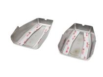 Jeep JK Liftgate Hinge Overlays Pair 07-18 Wrangler JK Polished Silver Kentrol