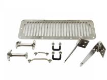 Jeep CJ/YJ Hood Kit  78-95 CJ and Wrangler YJ Polished Silver Kentrol