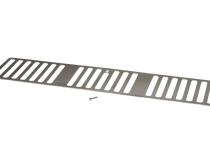 Jeep TJ Hood Kit  97 Wrangler TJ Polished Silver Kentrol