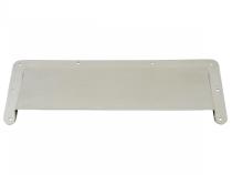Jeep CJ/YJ Hood Vent Air Scoop 78-95 CJ and Wrangler YJ Polished Silver Kentrol